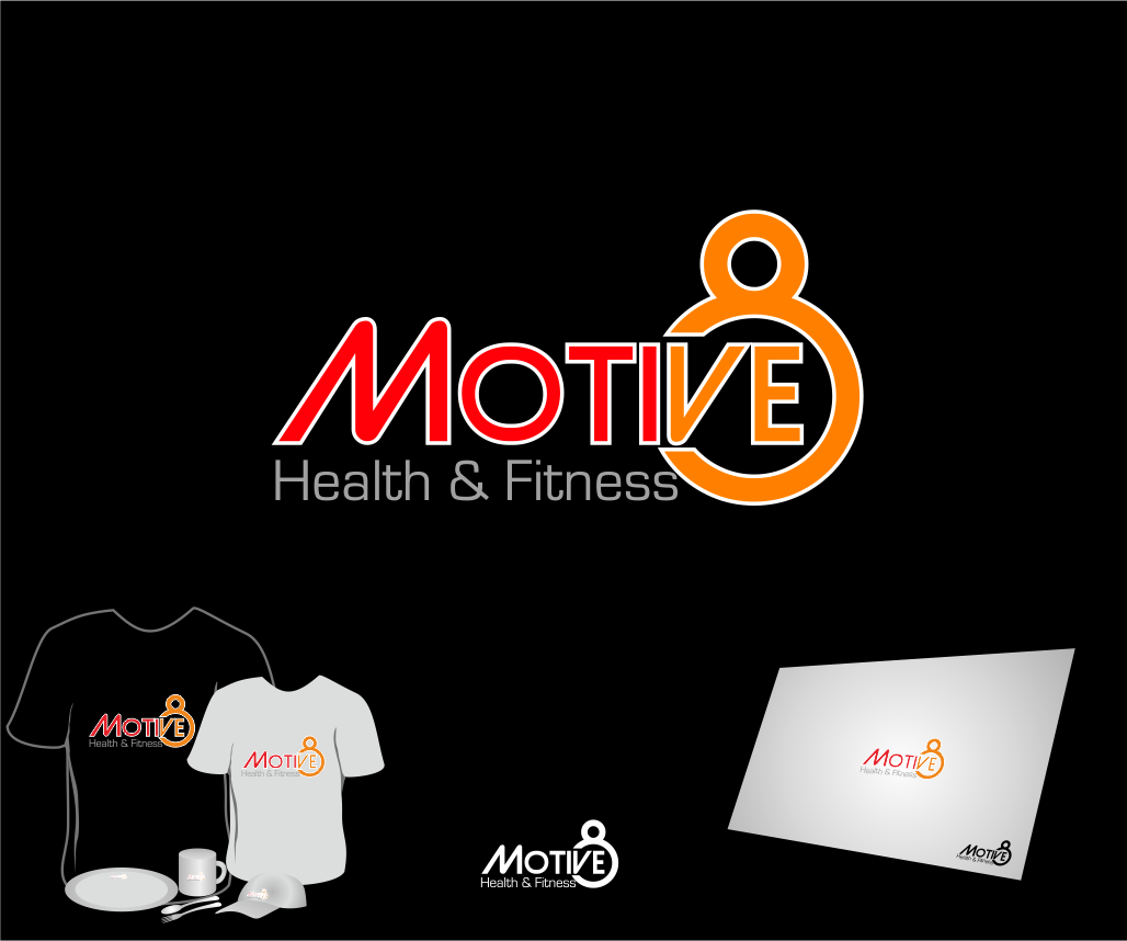 Logo Design by Atemolesky for Motive8 Health & Fitness Concepts  | Design #417835