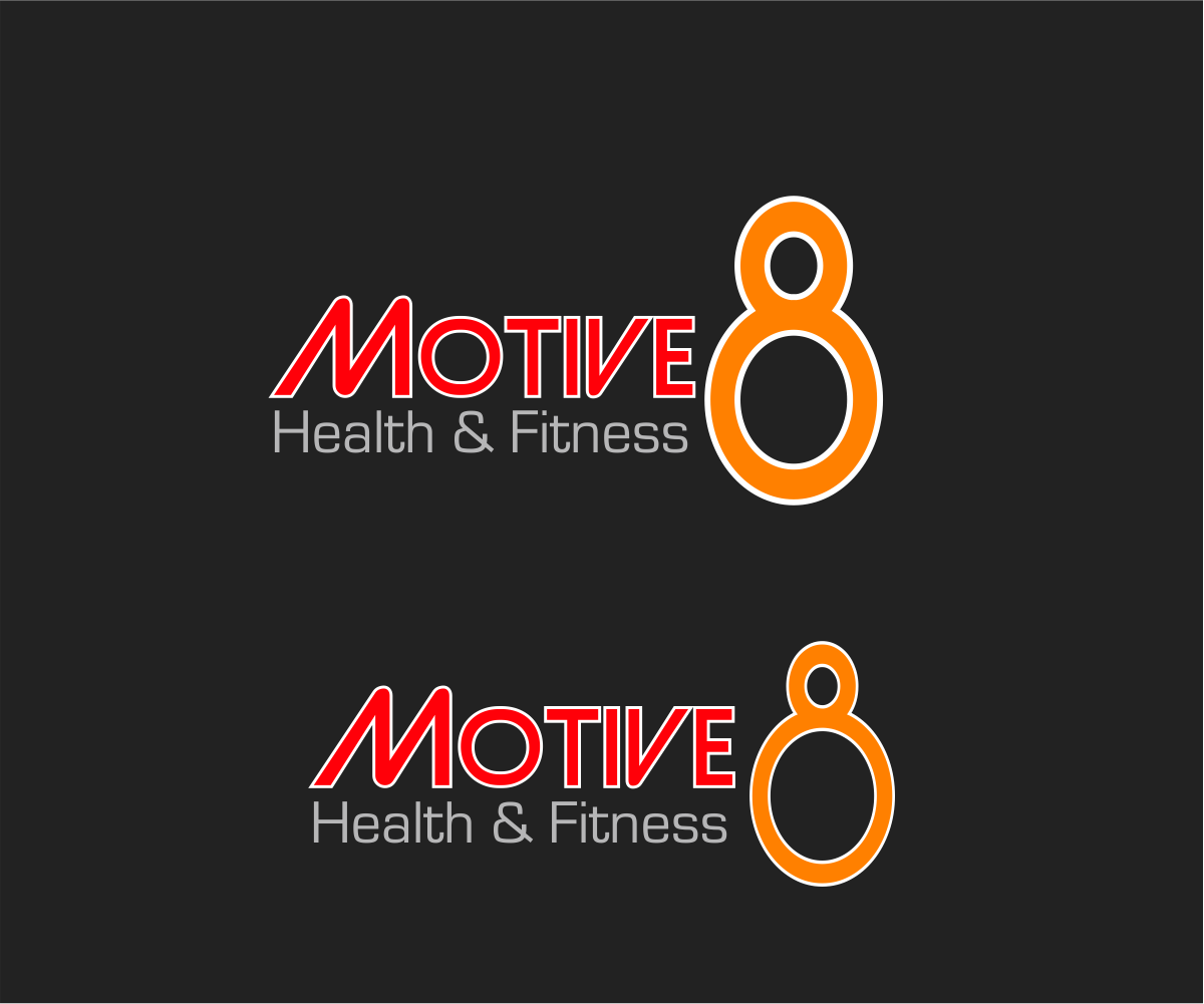 Logo Design by Atemolesky for Motive8 Health & Fitness Concepts  | Design #419387