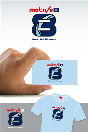Motive8 Health & Fitness  | Logo Design by SilverFire