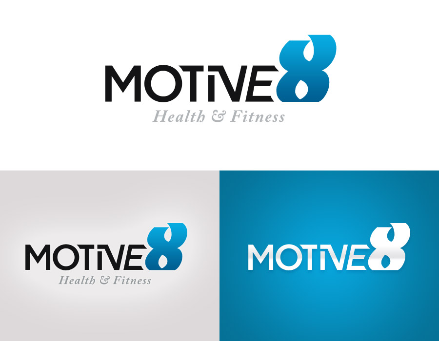 Logo Design by SMST Designs for Motive8 Health & Fitness Concepts  | Design #418299