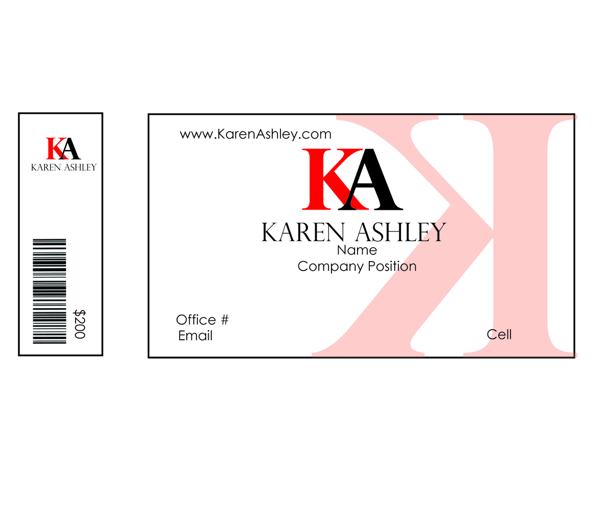 Logo Design by JMorrissey for Karen Ashley | Design #2012309