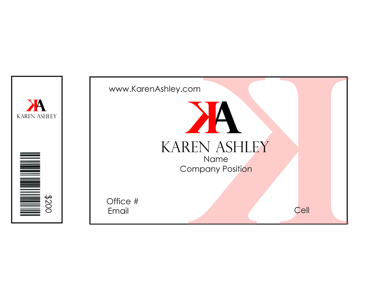 Diseño de Logo por JMorrissey para Karen Ashley | Diseño #2012338