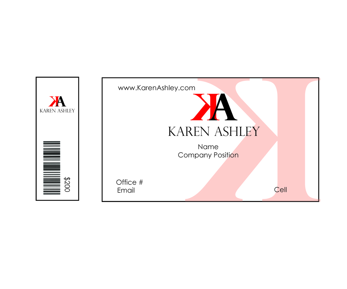 Logo Design by JMorrissey for Karen Ashley | Design #2012355