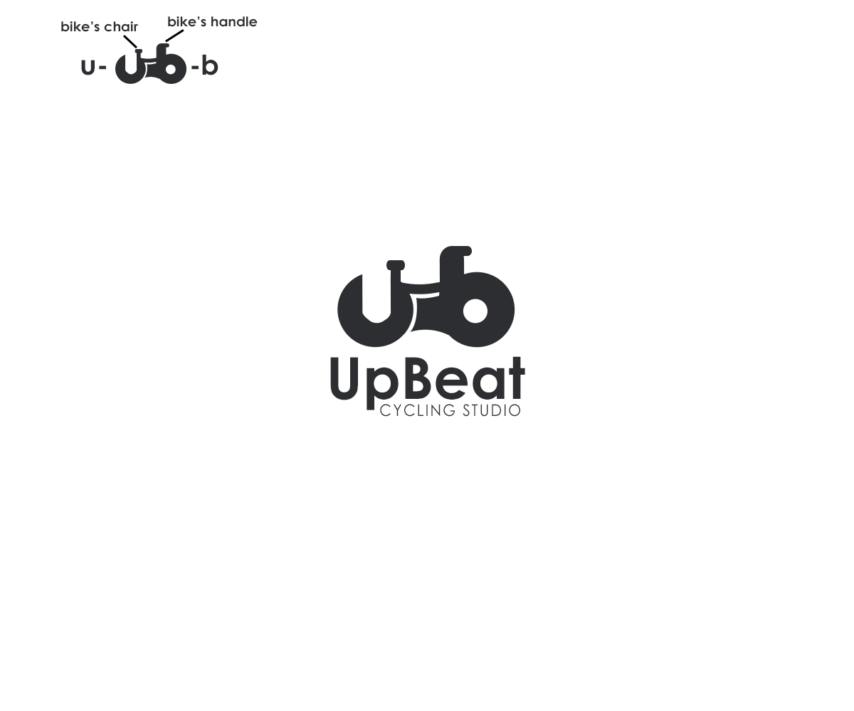 Diseño de Logo por adroitmayo para UpBeat Cycling Studio | Diseño #8514156