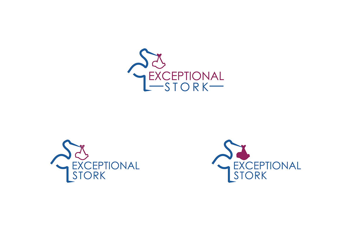 Logo Design by Ves-Boycheva for Exceptional Stork LLC | Design #8534216