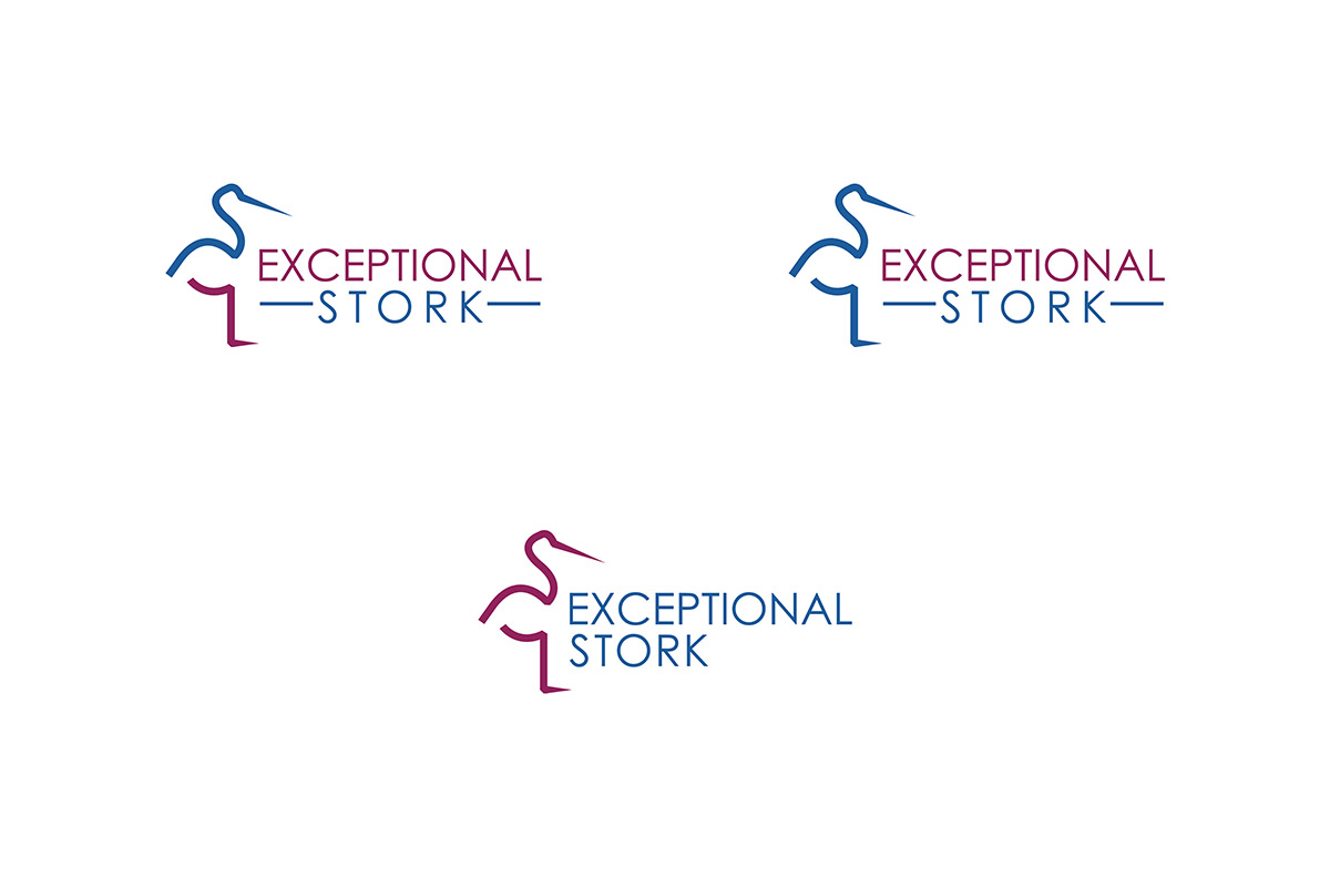 Logo Design by Ves-Boycheva for Exceptional Stork LLC | Design #8534217
