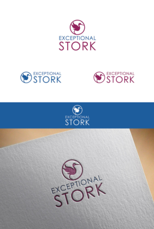Logo Design by Ves-Boycheva for Exceptional Stork LLC | Design: #9206150