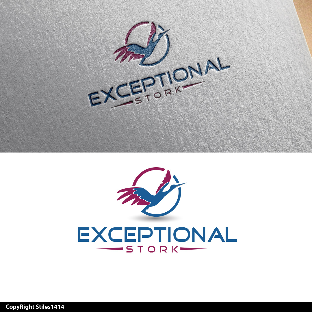 Logo Design by stiles1414 for Exceptional Stork LLC | Design #9167344