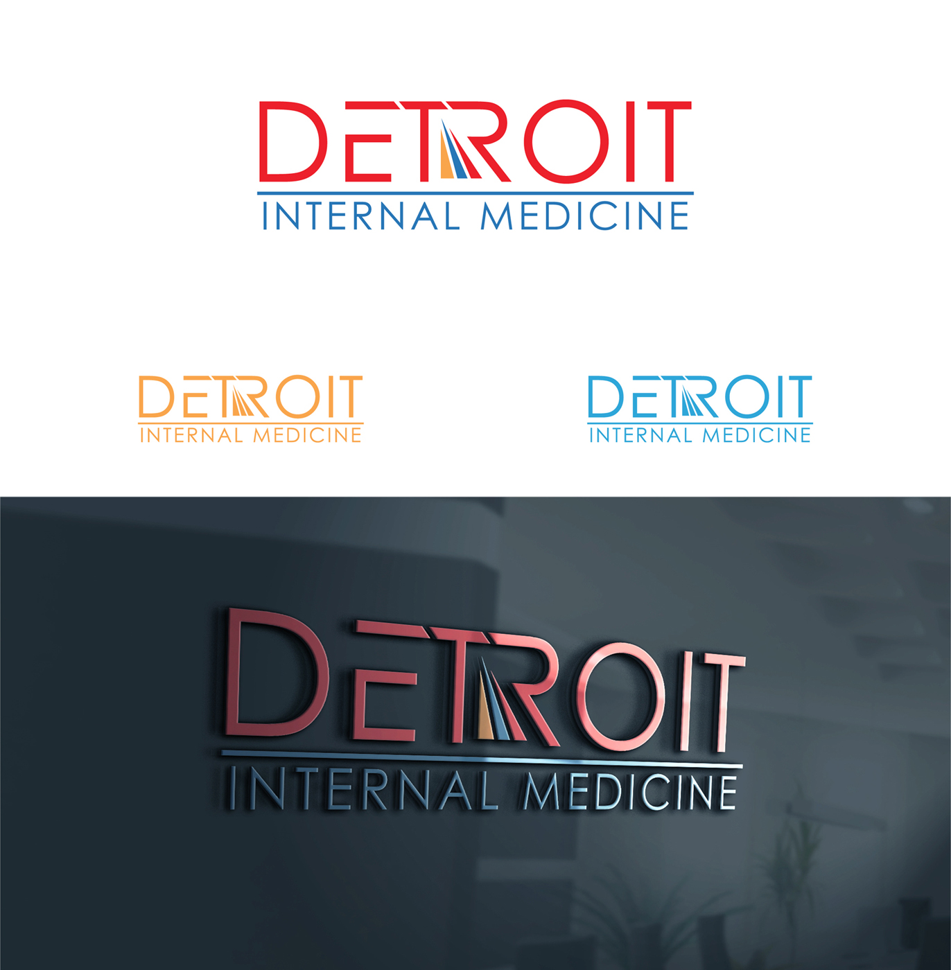 Logo Design by Creative Ants for Detroit Internal Medicine | Design #8414764