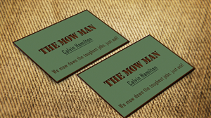 Visitenkarten-Design von Harshan für The Mow Man  | Design: #1983838