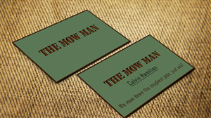 Visitenkarten-Design von Harshan für The Mow Man  | Design: #1983910