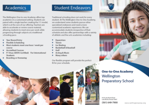 Flyer Design by CreativeKlub for Wellington Preparatory School | Design: #8424728