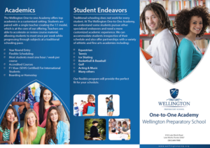 Flyer Design by CreativeKlub for Wellington Preparatory School | Design: #8424730