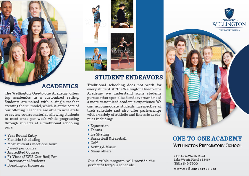 Flyer Design by CreativeKlub for Wellington Preparatory School | Design #8424755