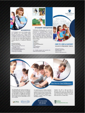 Diseño de Flyer por CreativeKlub para Wellington Preparatory School | Diseño: #8475588