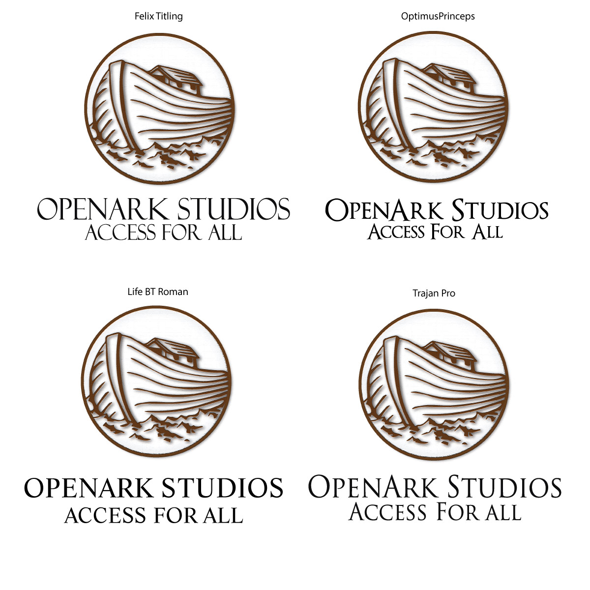 Logo Design by chillmountain for Open Ark Studios | Design #2027452