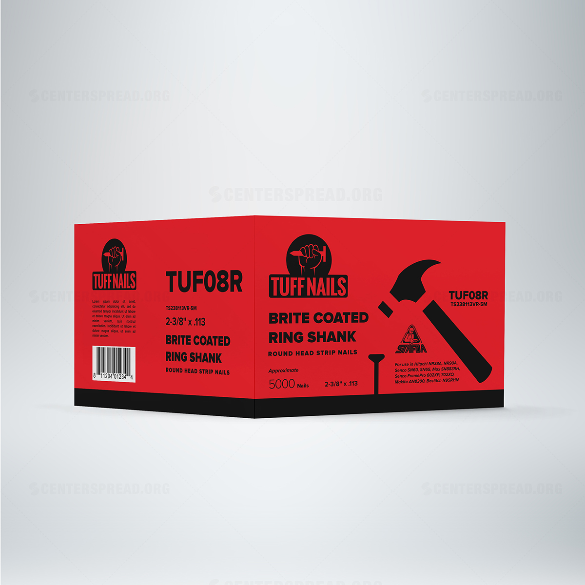 Verpackungs-Design von CENTERSPREAD für Northwest Staple Supply | Design #8448747