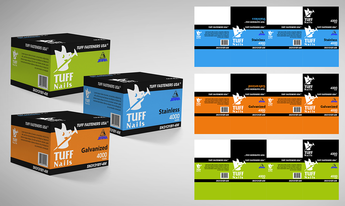 Packaging Design by A DESIGN FOR YOU for Northwest Staple Supply | Design #8482412