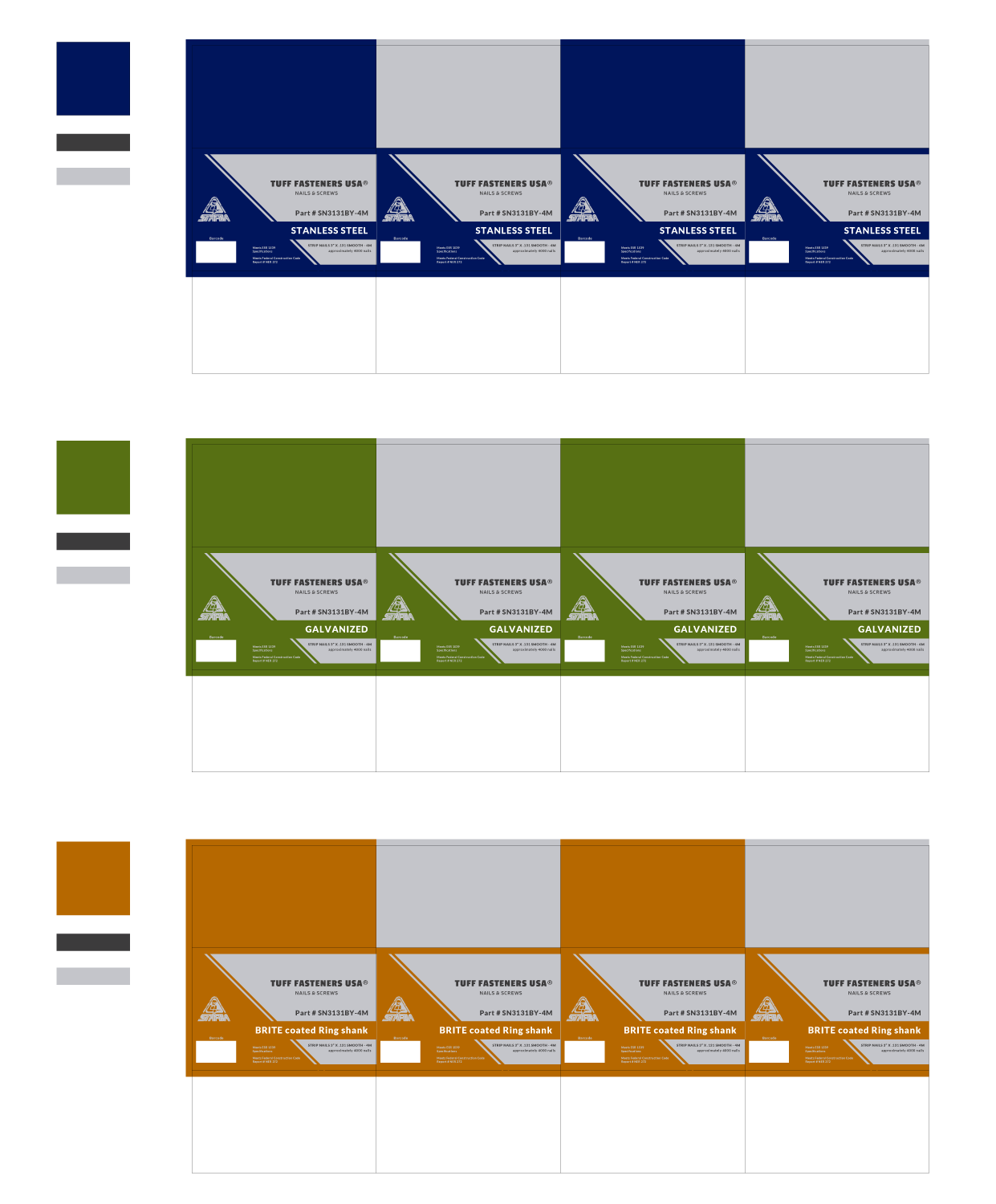 Verpackungs-Design von VW Designs für Northwest Staple Supply | Design #9170847