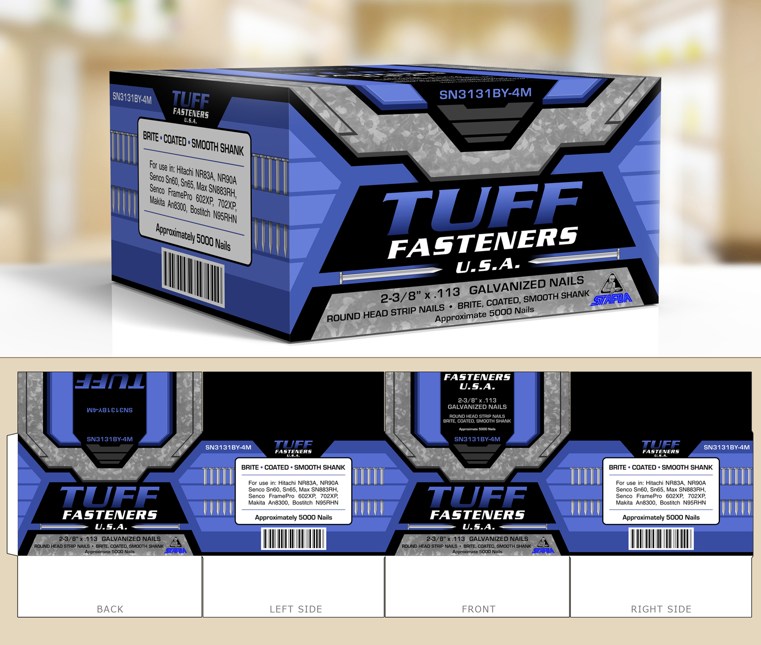 Packaging Design by McPrintz for Northwest Staple Supply | Design #8552416