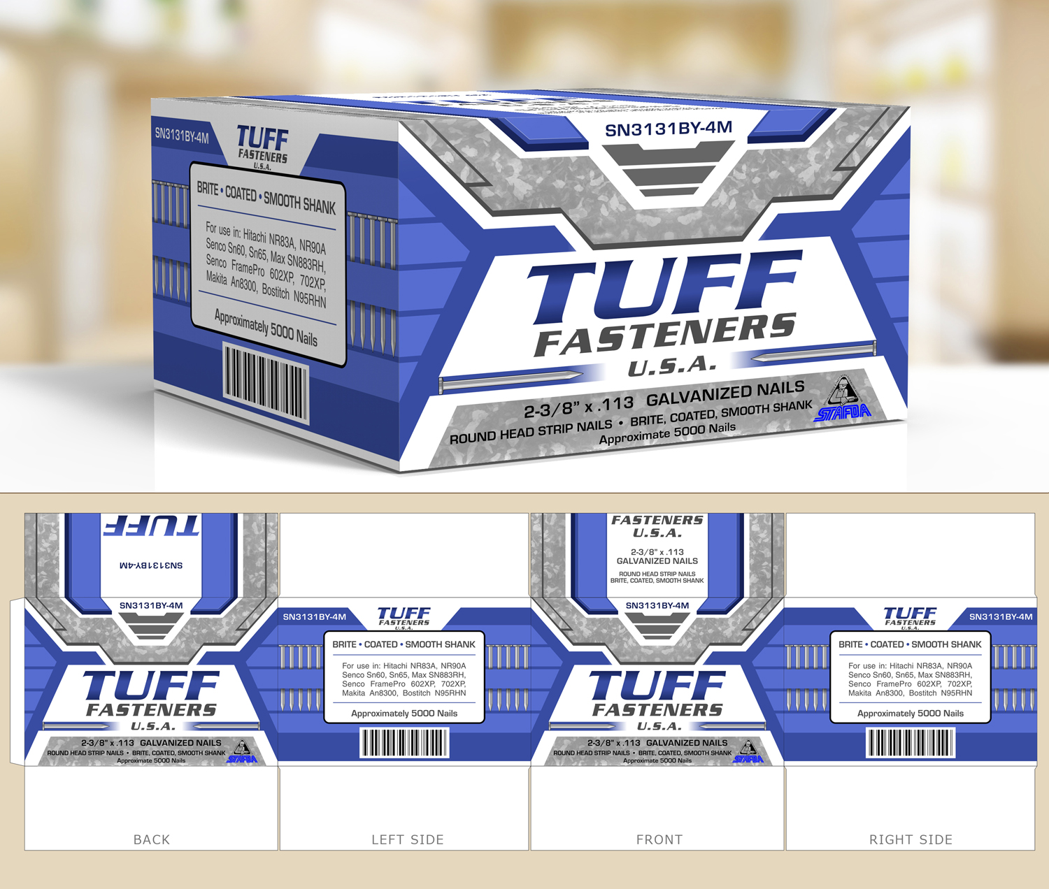 Packaging Design by McPrintz for Northwest Staple Supply | Design: #8566365