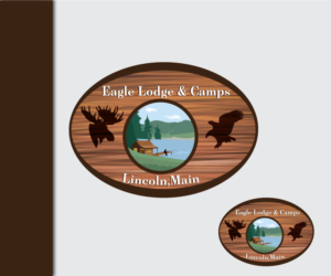 Logo Design by SiliaD for Eagle Lodge and Camps | Design: #8460425