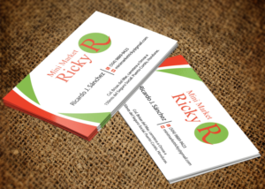 Business Card Design by Lanka Ama for Mini Market Ricky | Design: #8412867