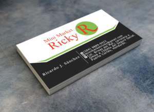 Business Card Design by Lanka Ama for Mini Market Ricky | Design: #8412872
