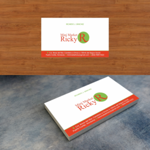 Business Card Design by creativeride for Mini Market Ricky | Design: #8420148