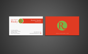 Design de Carte de Visite par chandrayaan.creative pour Mini Market Ricky | Design : #8415273