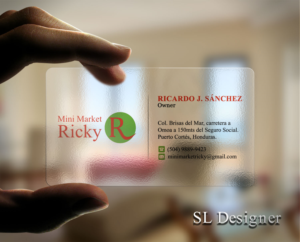Business Card Design by SL Designer for Mini Market Ricky | Design: #8410102