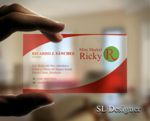 Business Card Design by SL Designer for Mini Market Ricky | Design: #8410103