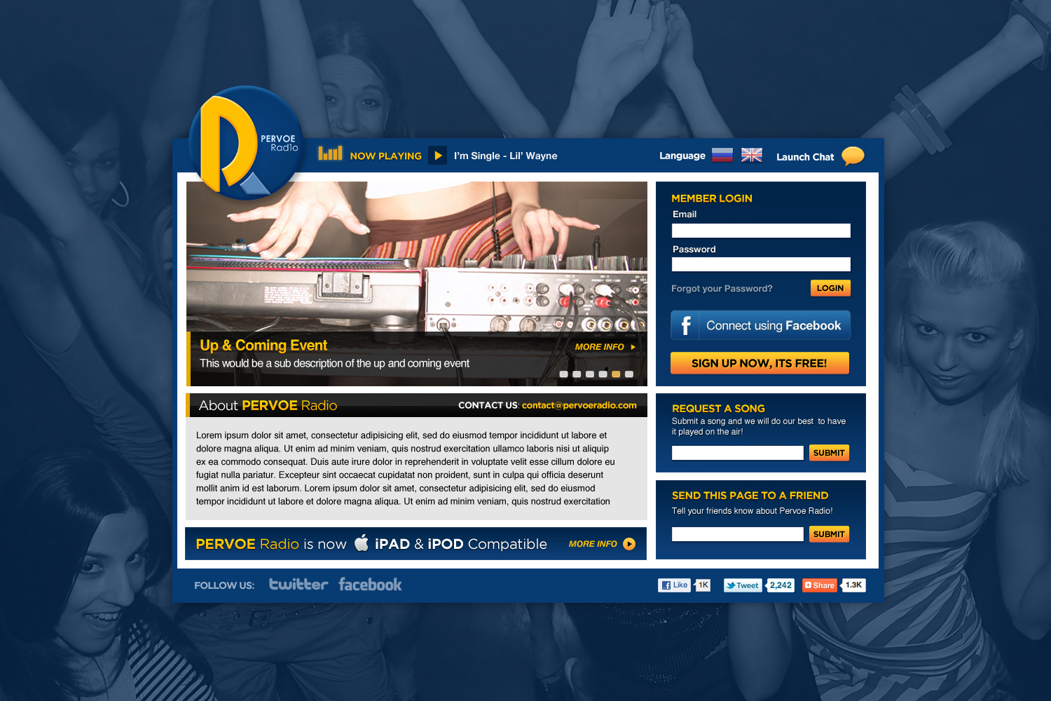Web Design by Robert Marks for this project | Design #423278