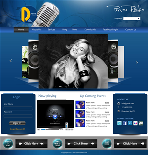 Web Design by pb for this project | Design: #423695