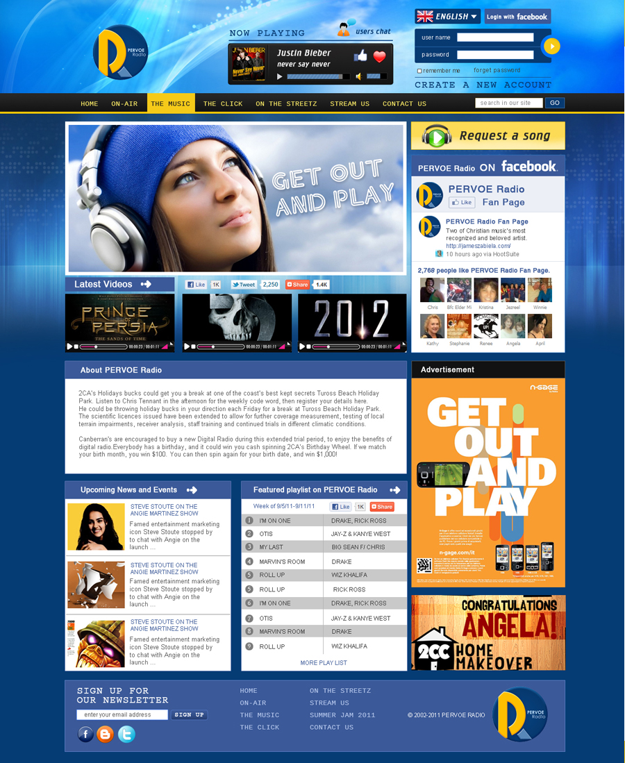 Web Design by Born to Die  for this project | Design #424845