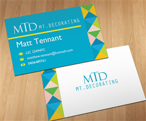 Business Card Design by Danny Augustinus, S.Des