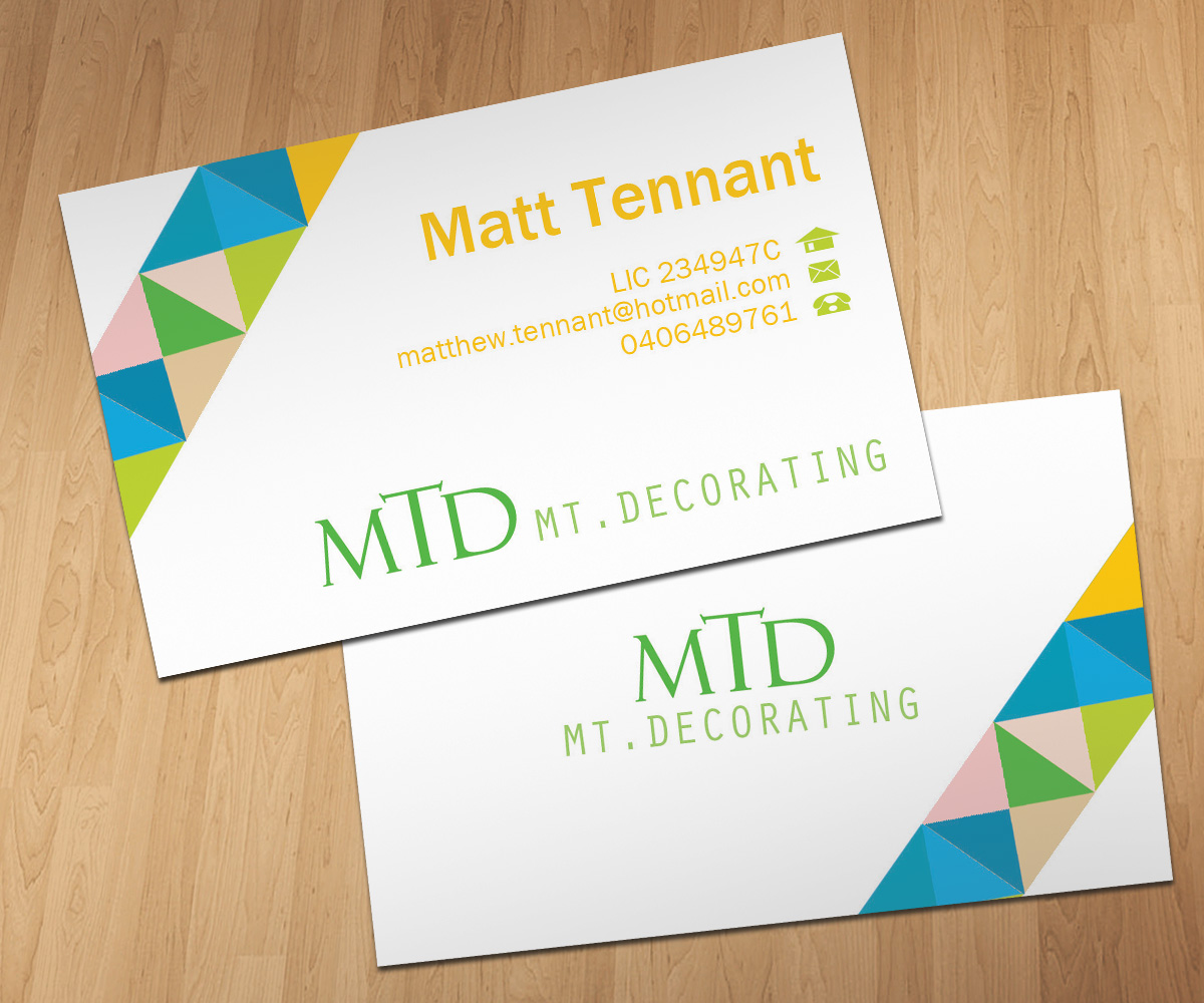 Business Card Design by Danny Augustinus, S.Des for this project | Design #1990846