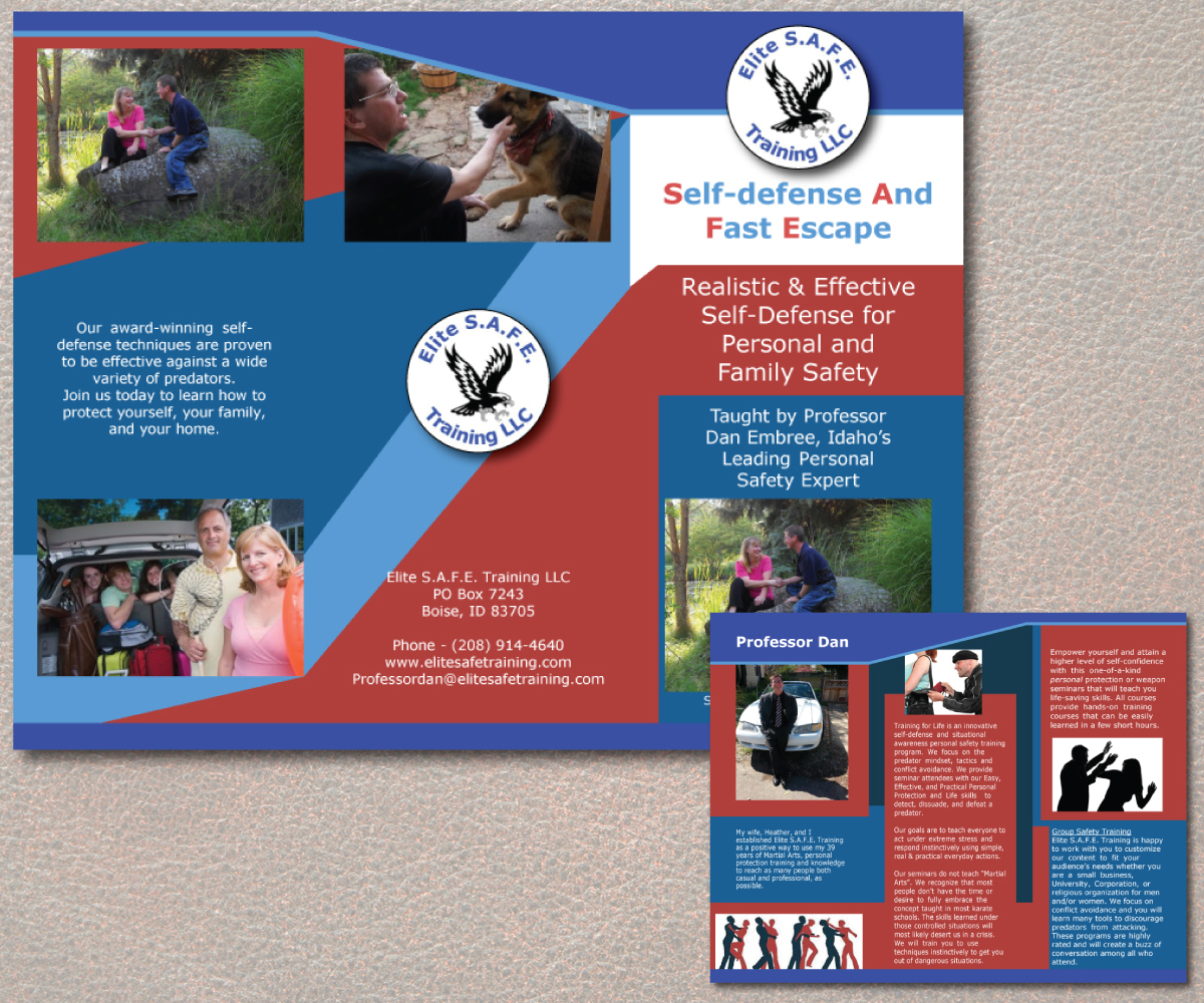 Flyer Design by M.Pirs for Elite S.A.F.E. Training LLC | Design #8455176