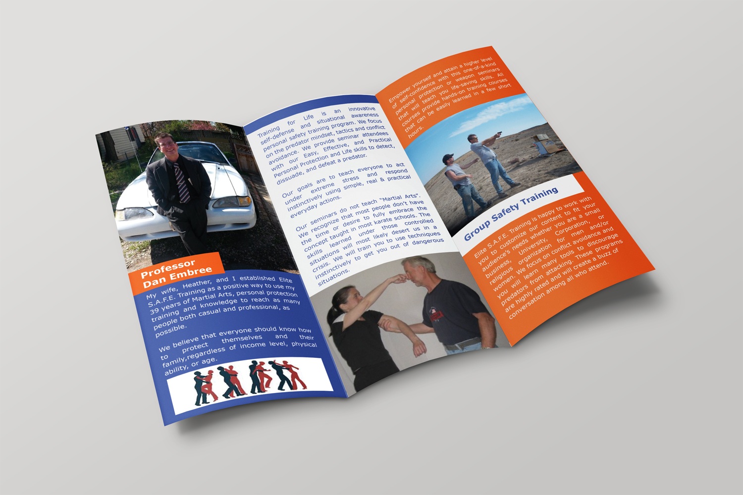 Design de Flyer par Shahzad Kashif pour Elite S.A.F.E. Training LLC | Design #9055361