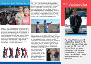 Flyer Design by Parul for Elite S.A.F.E. Training LLC | Design: #8505009