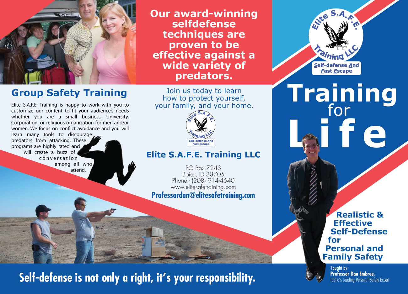 Flyer Design by Impressive Sol for Elite S.A.F.E. Training LLC | Design #9175155