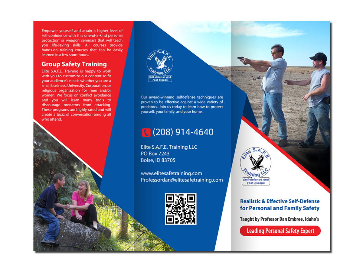 Flyer Design by debdesign for Elite S.A.F.E. Training LLC | Design #8448048