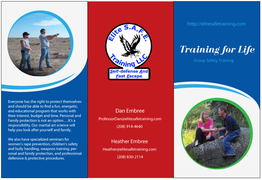 Flyer Design by instudio for Elite S.A.F.E. Training LLC | Design #9230343
