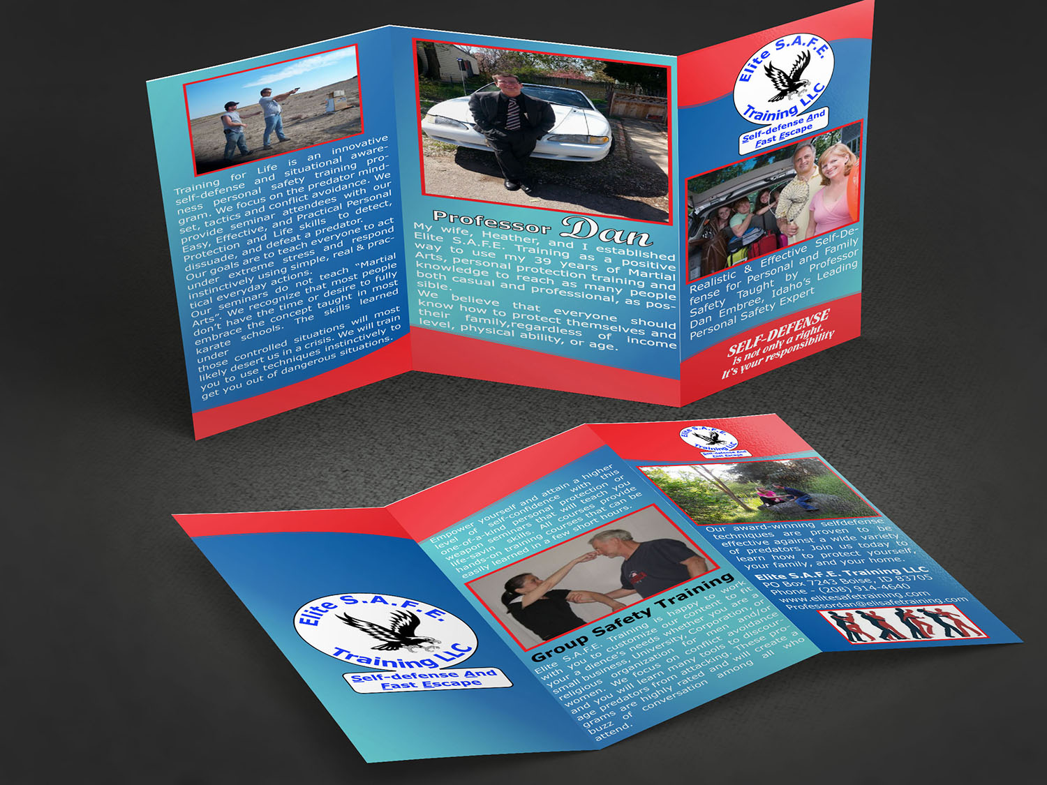 Flyer-Design von creativedesigner für Elite S.A.F.E. Training LLC | Design #9166968