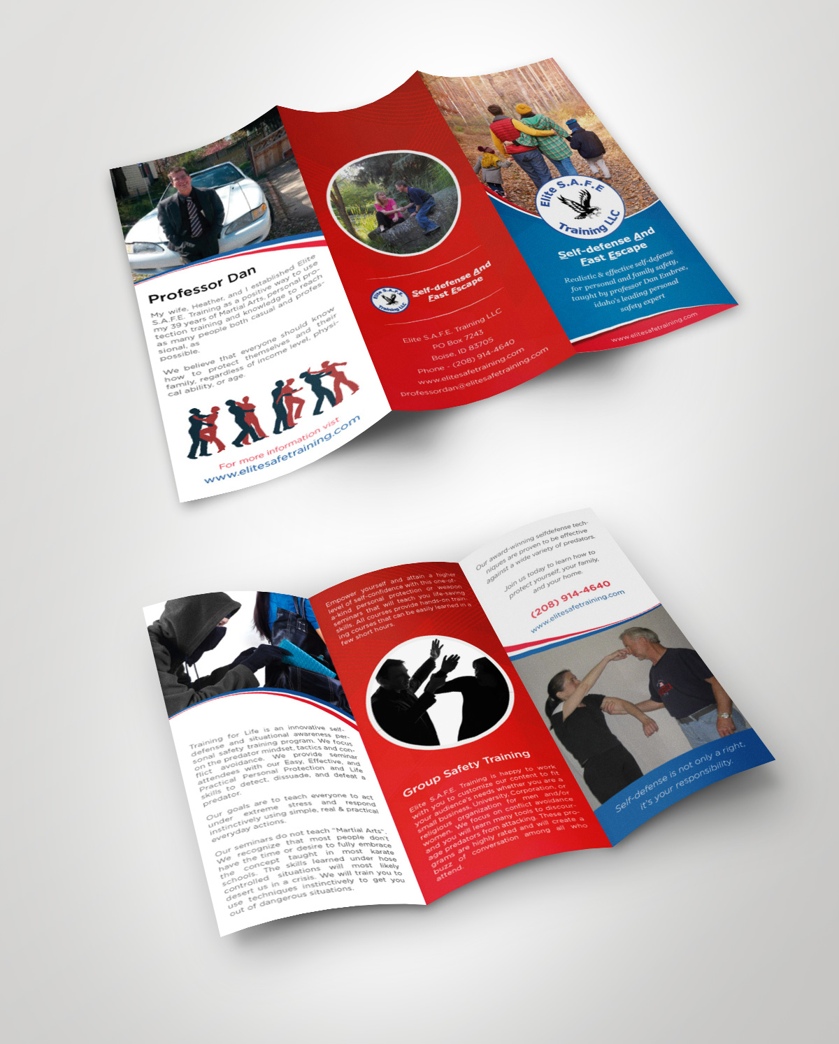 Flyer Design by pivotaldesign.biz for Elite S.A.F.E. Training LLC | Design #8459632