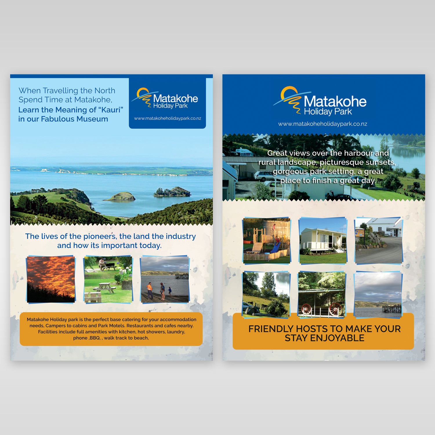 Flyer Design by Kishaloy_D for matakohe holiday park | Design #8447281