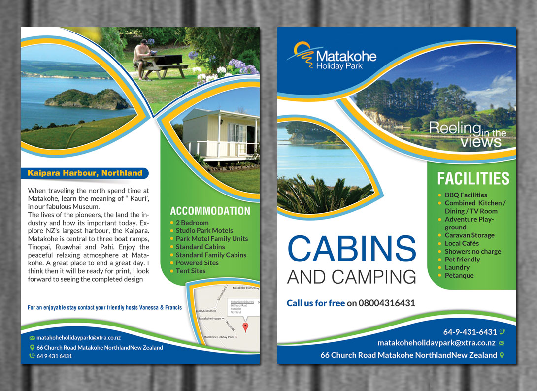 Flyer-Design von creative.bugs für matakohe holiday park | Design #8478947