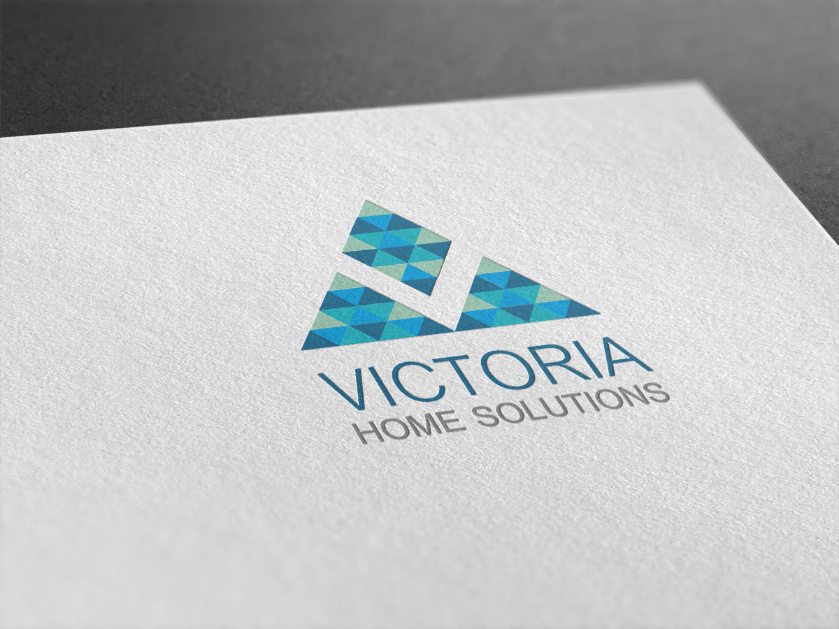 Logo Design by nvisiondesign.co.uk for Victoria Home Solutions | Design #8429148