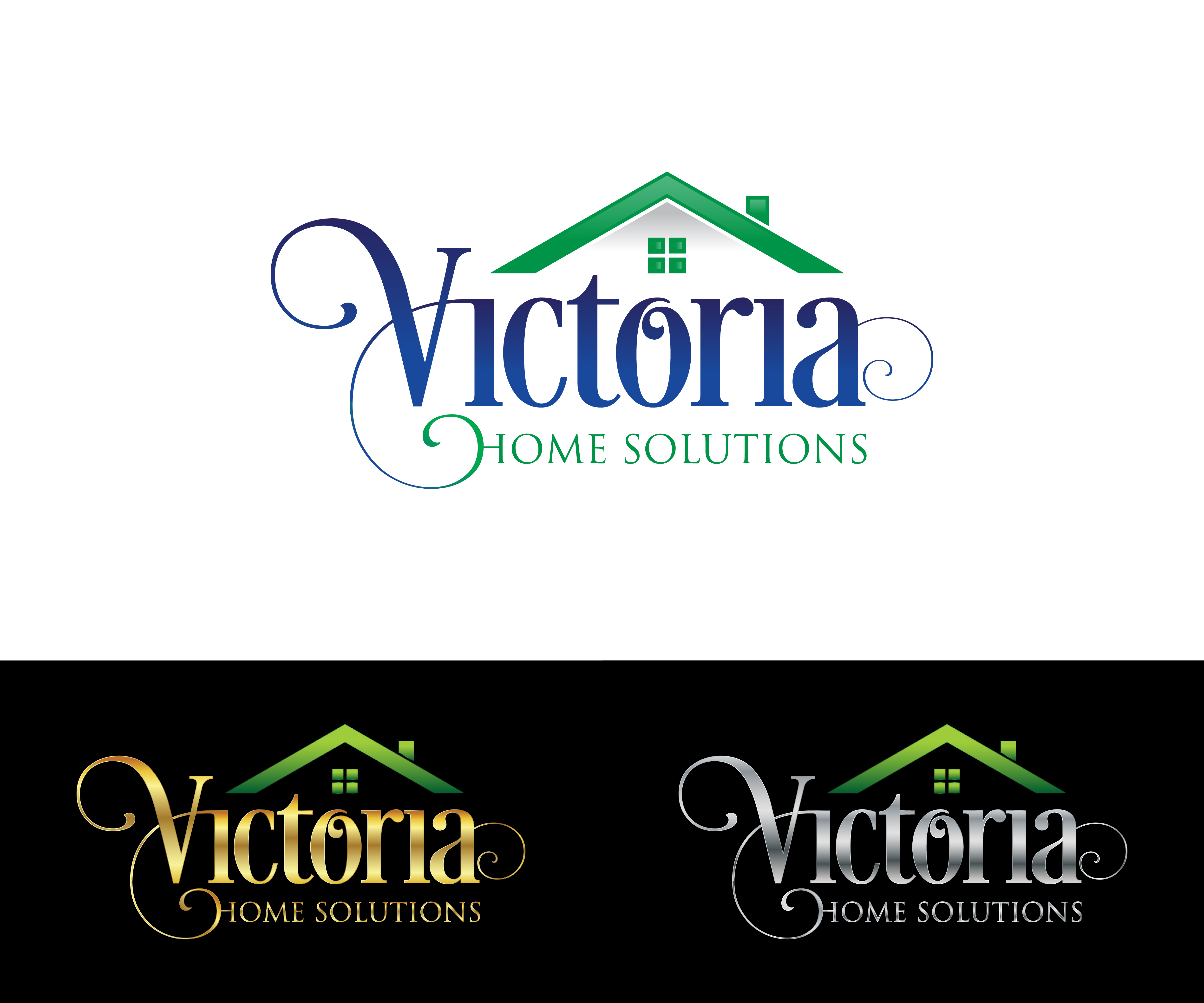 Logo Design by MMYOUSUF for Victoria Home Solutions | Design #8463599