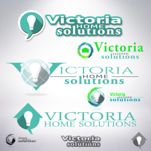 Logo Design by Light Hand Design for Victoria Home Solutions | Design: #8443534